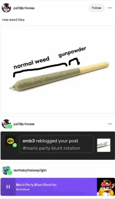 Mario Party Blunt Rotation