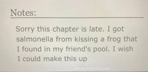 Salmonella From Kissing a Frog