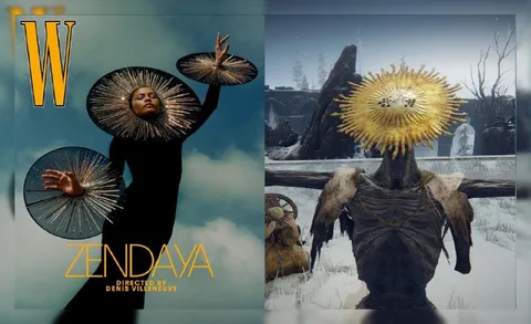 Zendaya Dune Monster Poster