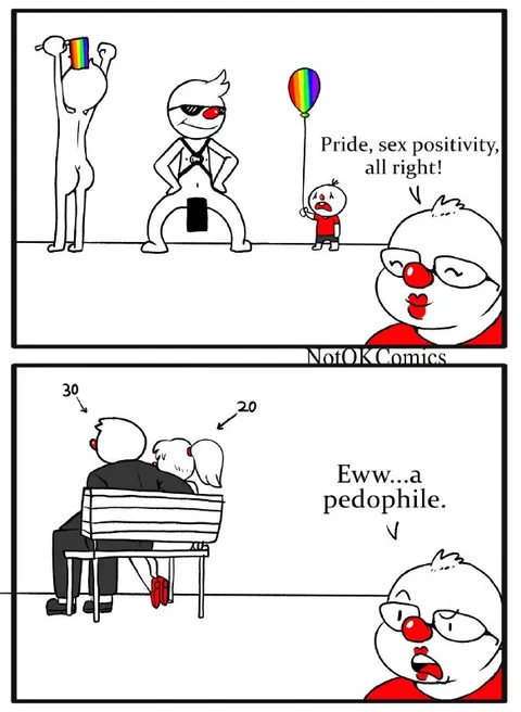 Pride Sex Positivity Pedophile