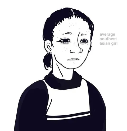 Average Southest Asian Girl
