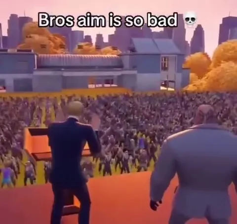 Bros Aim Is So Bad