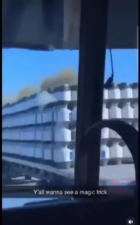 The Truck Building Magic Trick