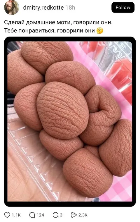 Домашние моти не удались