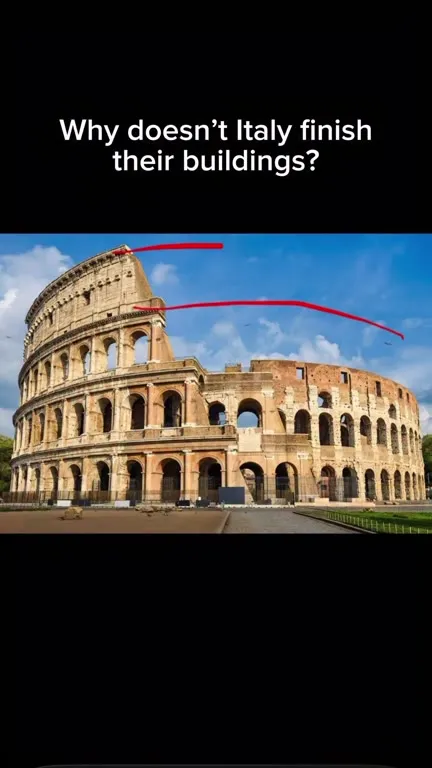 Why Italy Never Finishes Buildings