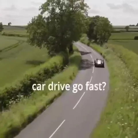 Car Goes Super Fast