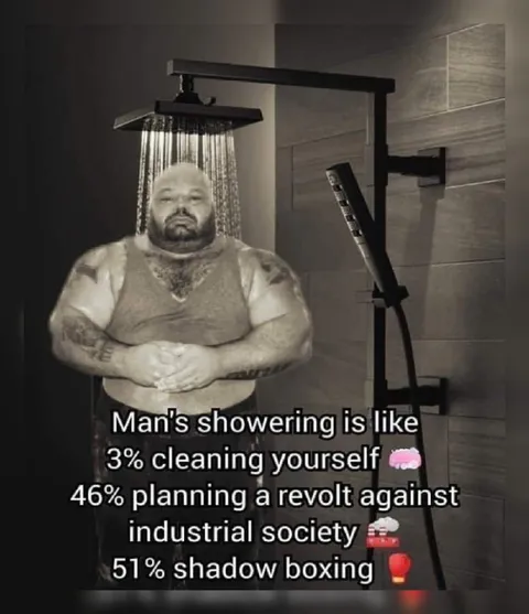 Men’s Showering Thoughts