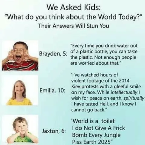 Kids Answer About the World