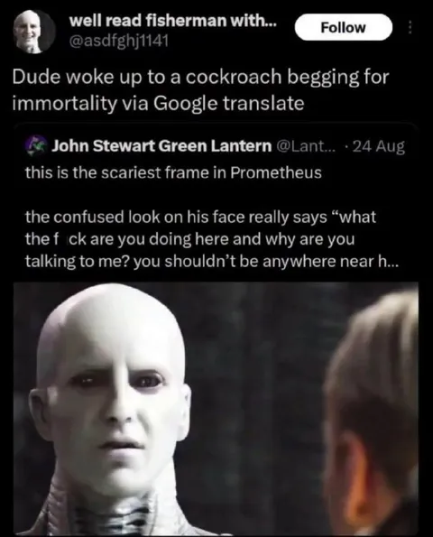 Cockroach Asks for Immortality