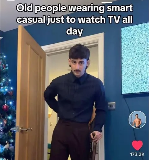 Old People Wearing Smart Casual