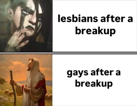 Lesbians and Gays After Breakup
