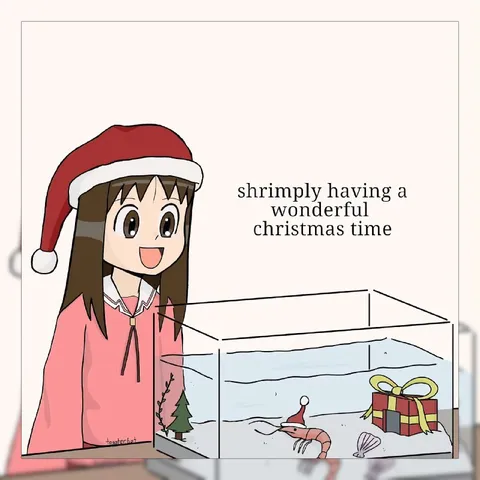 Shrimply Having a Wonderful Christmas Time