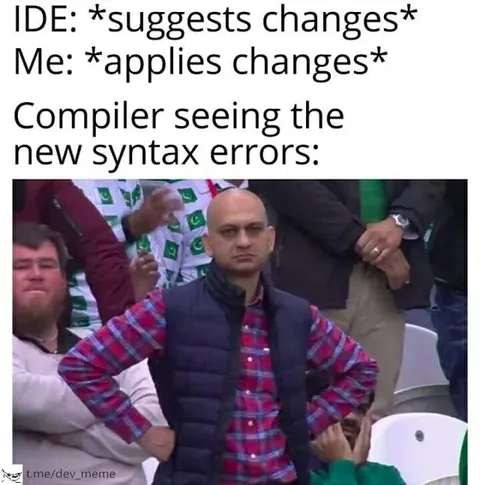 Compiler Sees New Syntax Errors