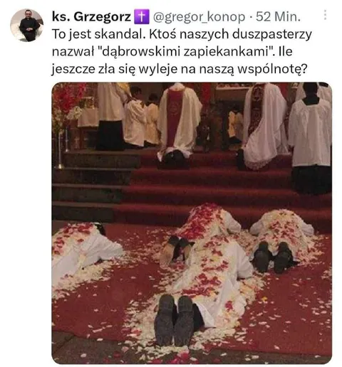 Skandal w naszej wspólnocie