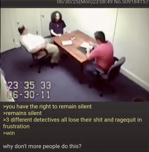 Right to Remain Silent Ragequit