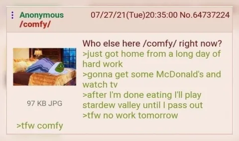 Comfy Night After Work