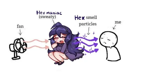 Hex Maniac Smell Reaction