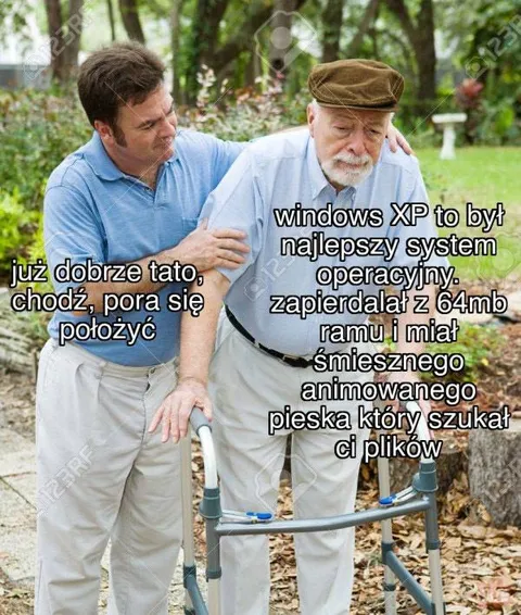 Windows XP był najlepszy