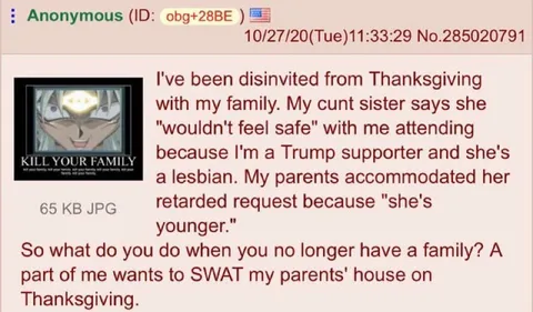Disinvited From Thanksgiving