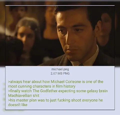 Michael Corleone's Master Plan