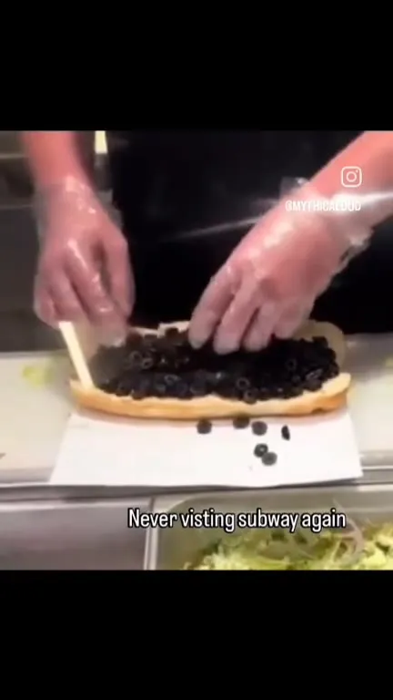 Never Visiting Subway Again