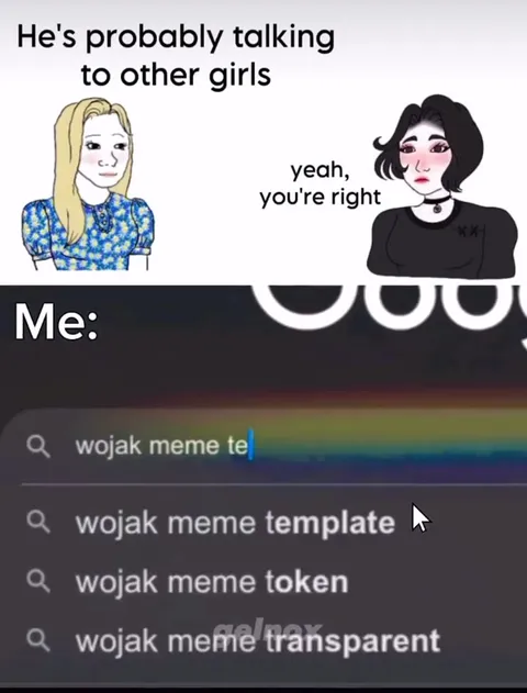 Searching for the W wojak template