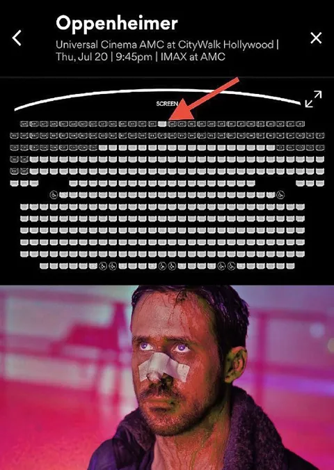 Oppenheimer Seat Map Disaster