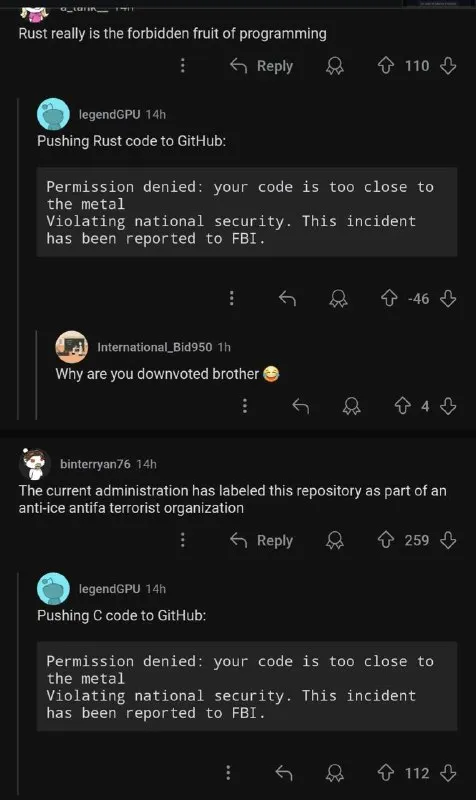 Rust Is the Forbidden Fruit