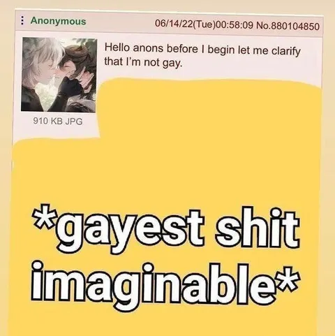 Gayest Shit Imaginable