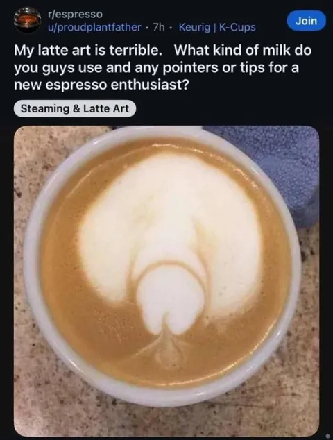 Terrible Latte Art Advice