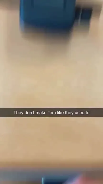 They Don’t Make ’Em Like They Used To