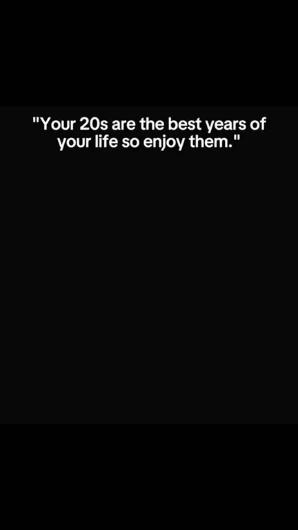 After High School in Your 20s