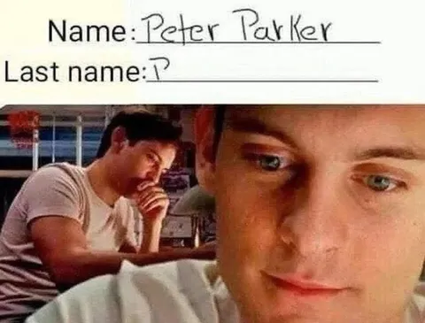 Peter Parker Last Name