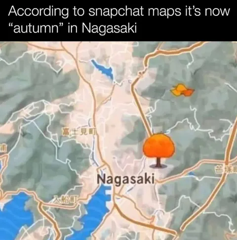 Snapchat Autumn in Nagasaki