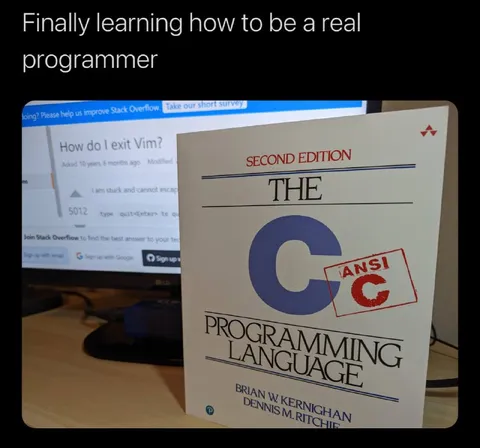 Finally Learning Real Programming