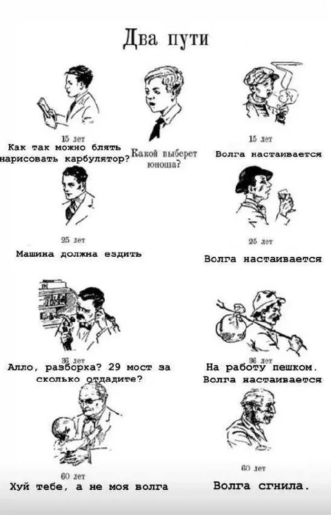 Два пути: Волга и карбюратор