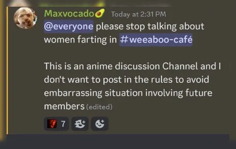 Stop Discussing Women Farting