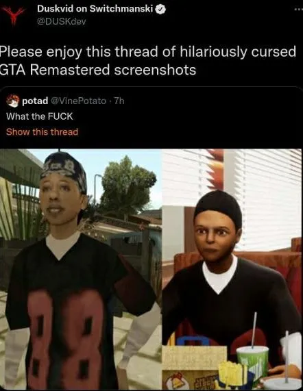 Cursed GTA Remastered Screenshots