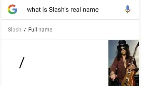 Slash Full Name Search