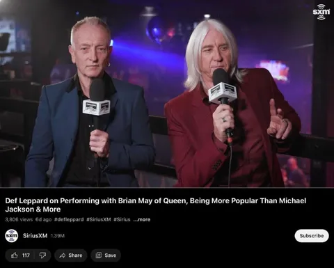 Def Leppard More Popular Than Michael Jackson