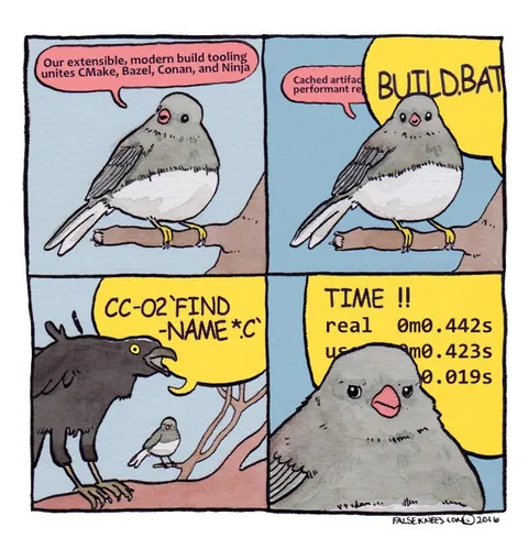 Bird Builds It Anyway