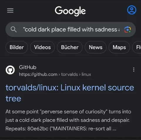 Cold Dark Place Filled With Sadness