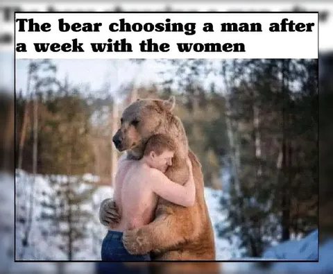Bear Chooses a Man