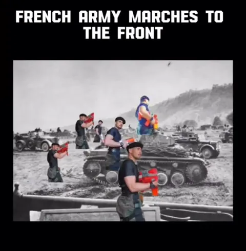 French Army Marches to the Front
