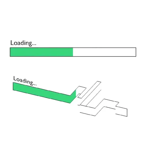 Loading Bar Takes the Scenic Route