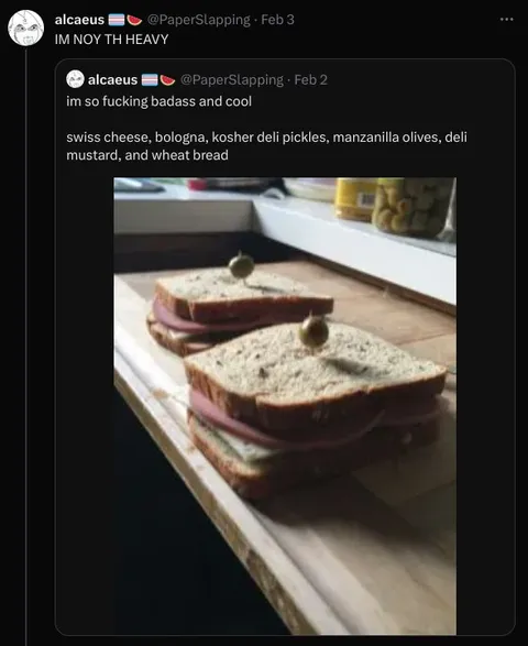 Badass Deli Sandwich