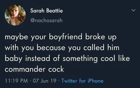 Commander Cock Instead of Baby
