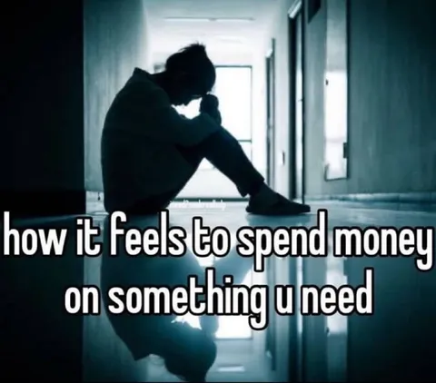 Spending Money on Necessities