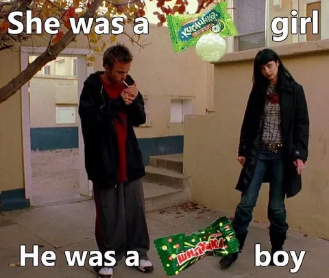She Was a Girl He Was a Boy