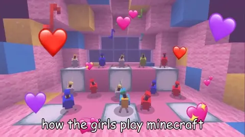 How Girls and Boys Play Minecraft